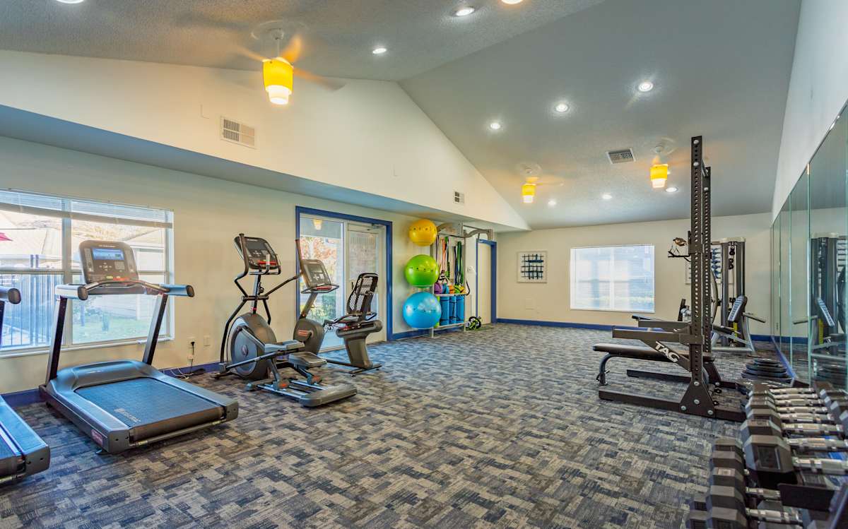 The Tides at Myrtle Beach fitness center with cardio equipment - Myrtle Beach, SC