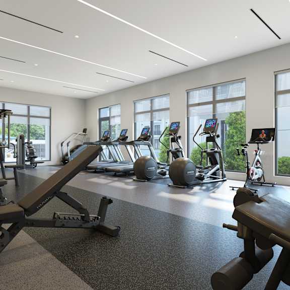 East Tampa Apartments with a Fitness Center at Marquee Square
