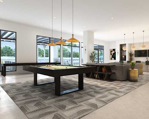 Club Room at Marquee Square Apartments in Tampa, FL