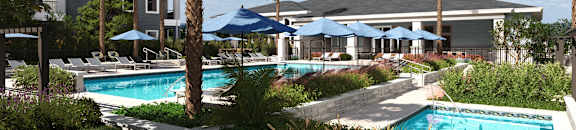 Pool and Heated Spa at Ivy Heights Apartments in Austin TX