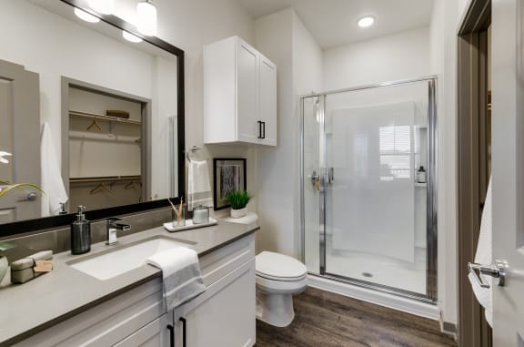 Bathroom  at Upland Flats, Colorado Springs