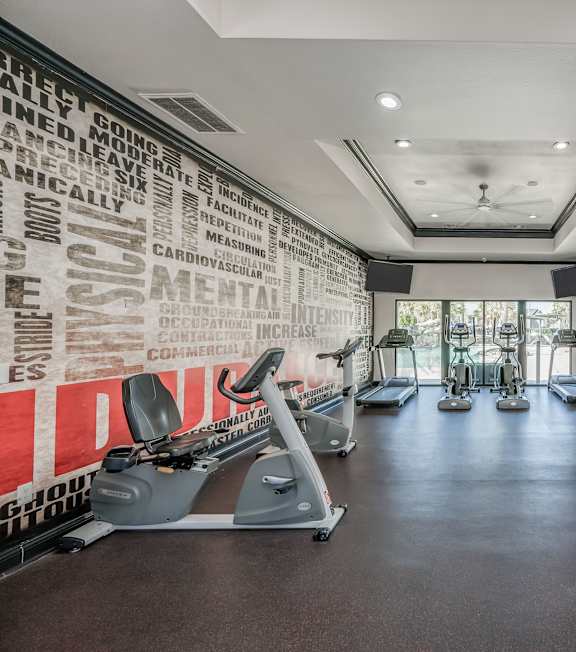 Fitness Center at 2400 Briarwest Apartments, Houston, 77077
