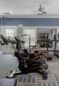 Fitness Studio at Merion at Cross Keys Apartments, Williamstown, California