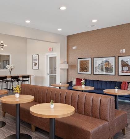Lobby at Aventura at Wentzville, Wentzville, Missouri