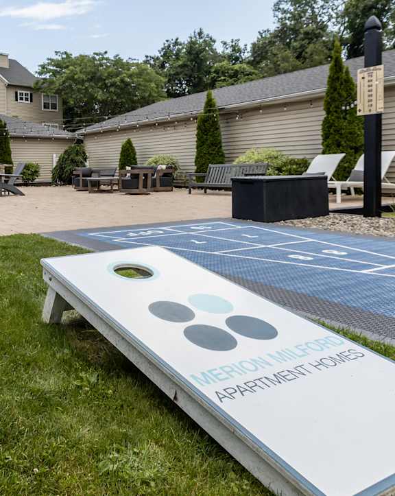 Outdoor Gaming Arena at Merion Milford Apartment Homes, Connecticut, 06460