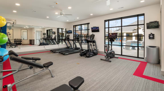 Fitness Center at Aventura at Wild Horse Creek, Chesterfield, 63017