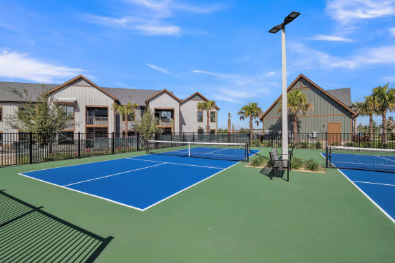 two tennis courts at Canter, Ocala, Florida