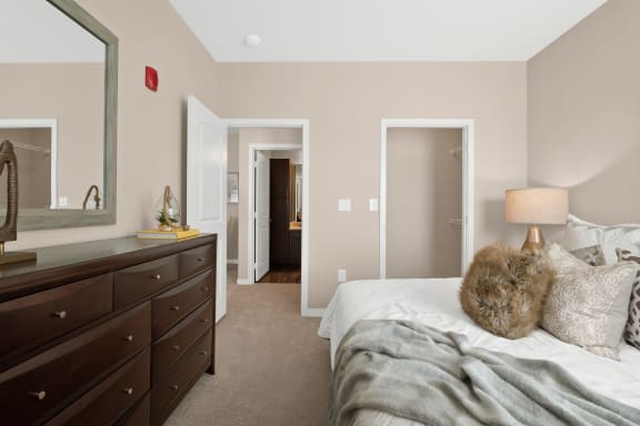 Model Guest Bedroom at Aventura at Wentzville, Wentzville, MO