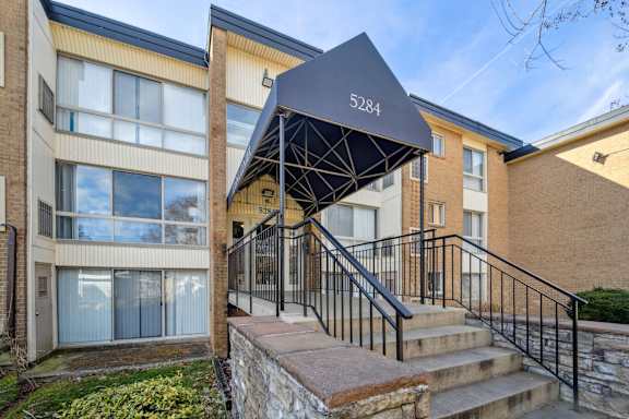 Entrance to the Building at Meadows at Capitol Heights, Capitol Heights, MD, 20743