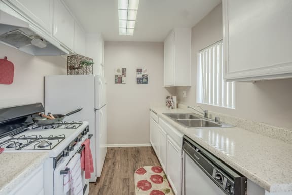 Kitchen at Canyon Club Apartments ,Upland, California, CA