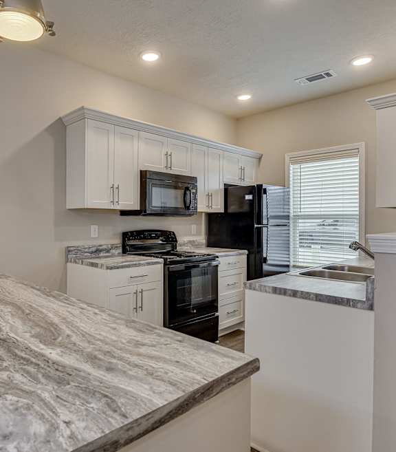 Granite Countertop at Barrington Apartments, Greenwood, SC, 29649