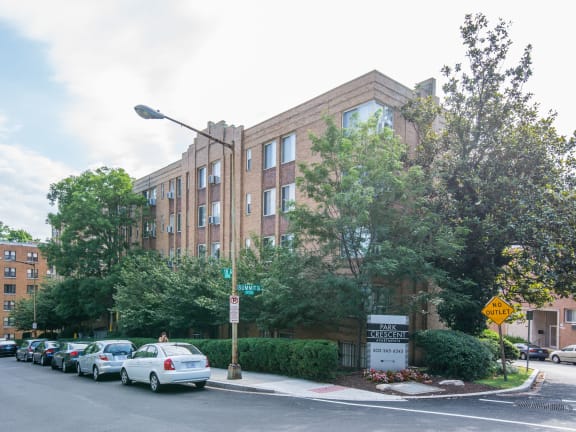 street parking at Park Crescent Apartments in Washington, DC