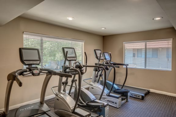 Gym at Canyon Club Apartments ,Upland, California, CA