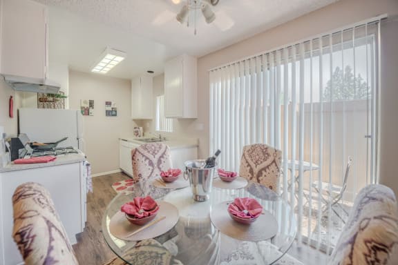 Kitchen/Dining at Canyon Club Apartments ,Upland, California, CA