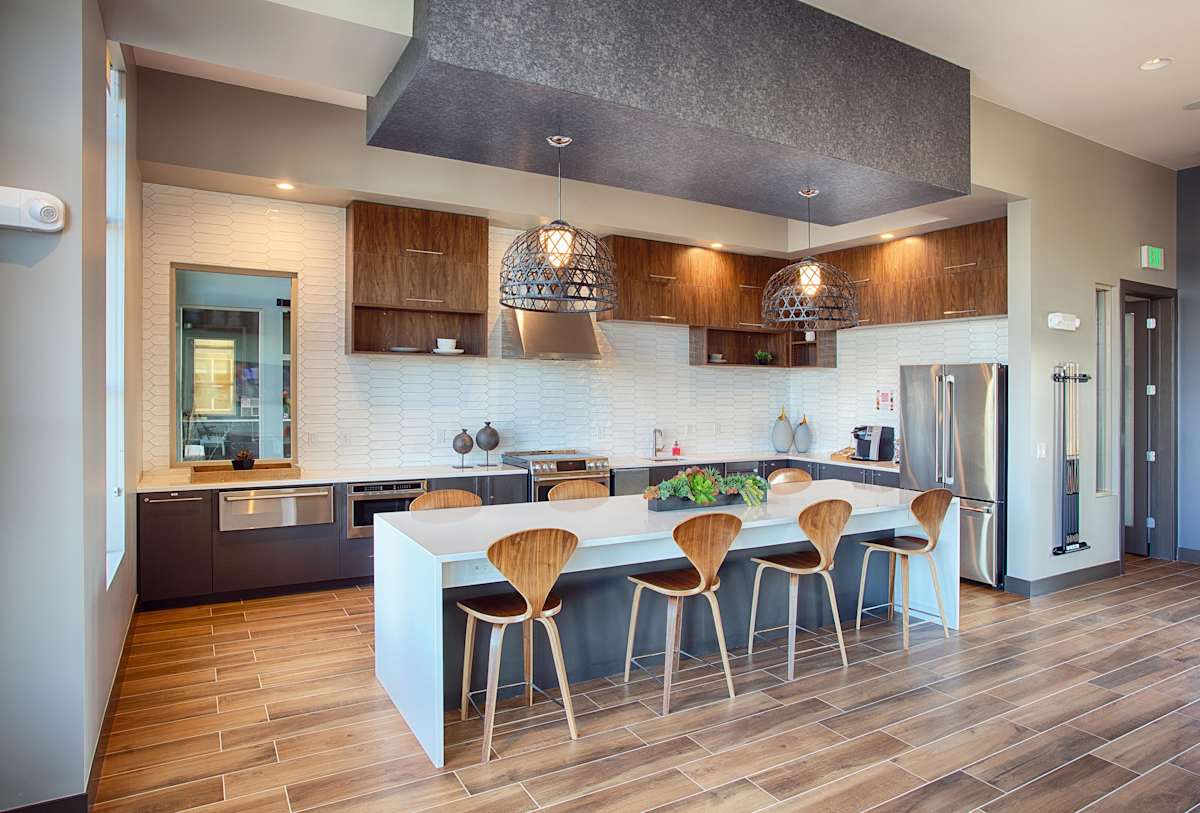Union Pointe kitchen with large island - Longmont, CO