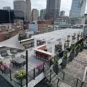 Top view at the Power Building, Cincinnati, OH