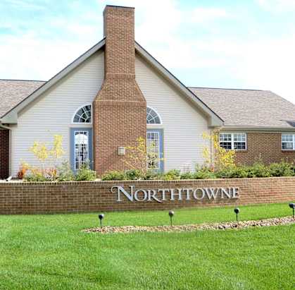Clubhouse Exterior at Northtowne Apartments