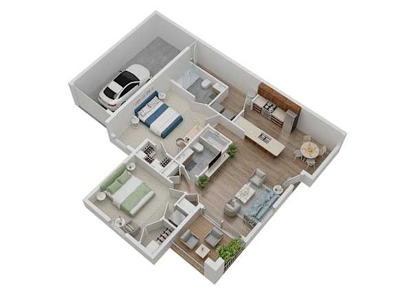 Floor Plan  bedroom floor plan an in 3d