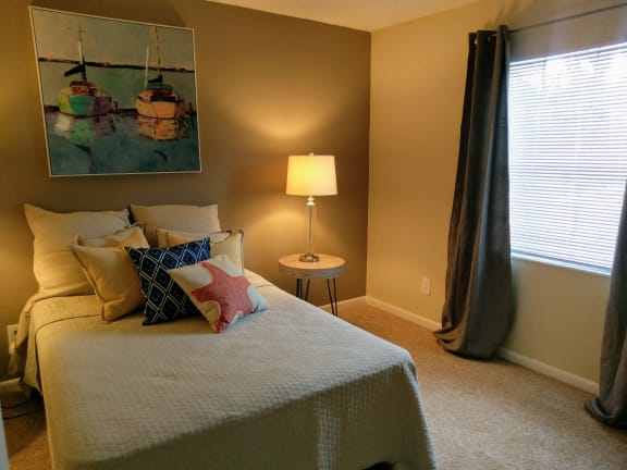 The perfect bed room for you or a guest at Fountains of Largo, Largo, FL, 33774