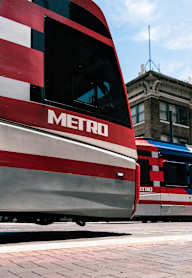 Metro Train at Harrisburg Lofts, Houston