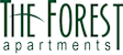 The Forest Apartments logo with green text.