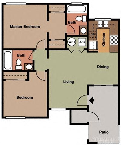 Two bedroom apartments in Temecula CA