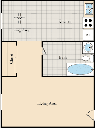 Floor Plan  Studio