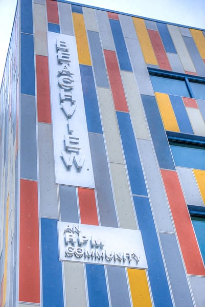 Exterior shot of building