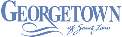The image features the name "Georgetown" in large blue letters.