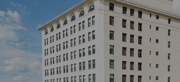 Building aerial view at Walnut on Highland, Pittsburgh, PA