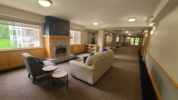 lobby area