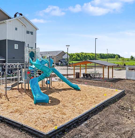 Playground at The Collective on 13th Apartments, Charles City, Iowa