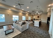 Thumbnail 9 of 16 - a view of the lobby from the second floor looking down at the ceiling of a