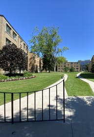 exterior of the buildings at Bexhill Court Apartments in Toronto Ontario