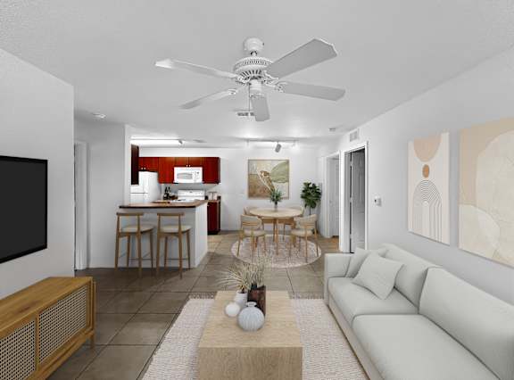 Clubhouse at Brook Haven Apartments in Brooksville, FL