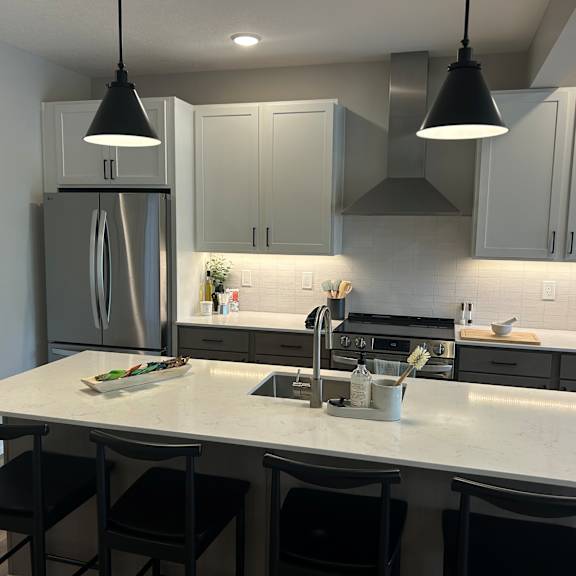 Kitchen at Okemos Grand Reserve  | Brand New Apartments in Okemos, MI