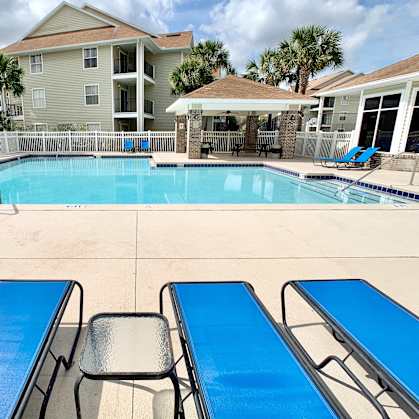 Pool and sundeck at Tivoli Apartments of Orlando, Florida, 32765
