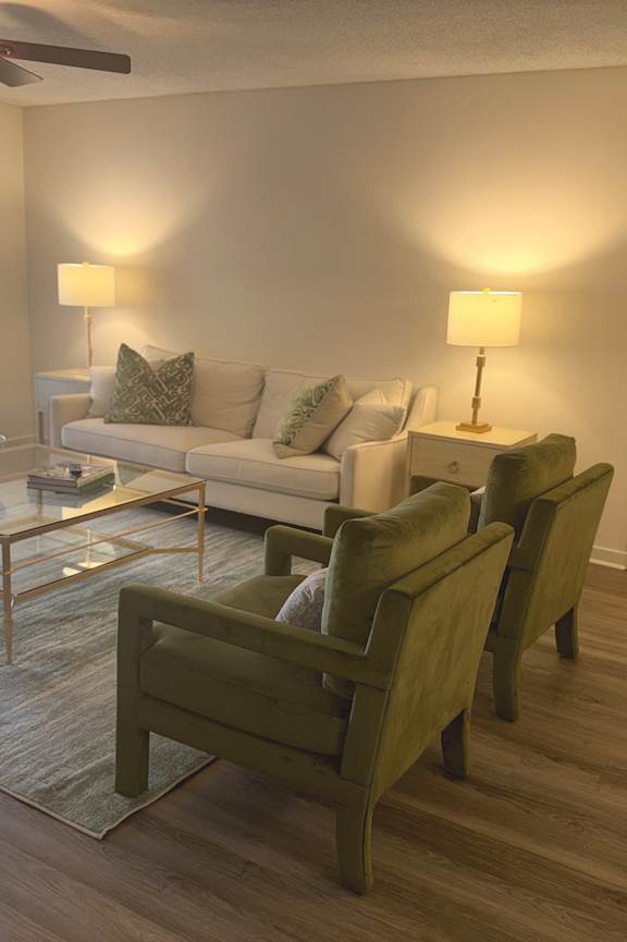 Open Living Room at Lexington Pointe Apartment Homes, Oxford, 38655