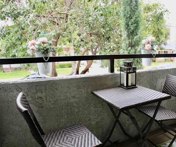 Patio at Almansor Villa Apartment Homes in