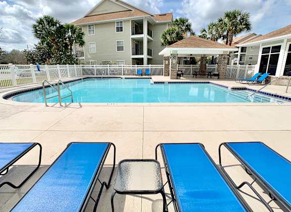 Pool and sundeck at Tivoli Apartments of Orlando, Florida, 32765