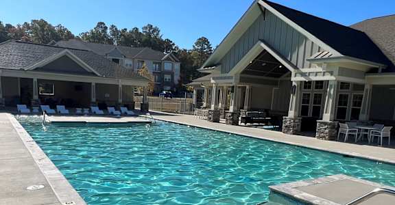 the pool at the resort at governors residence