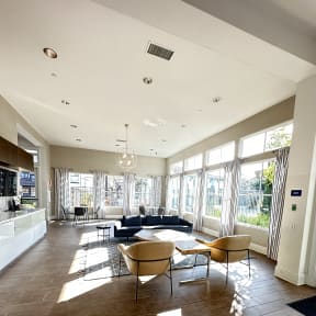 a view of the bryant clubhouse at The Bryant Apartments at Yorba Linda, Yorba Linda California