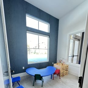 a view of a children's play area in the gym at The Bryant Apartments at Yorba Linda, Yorba Linda, CA 
