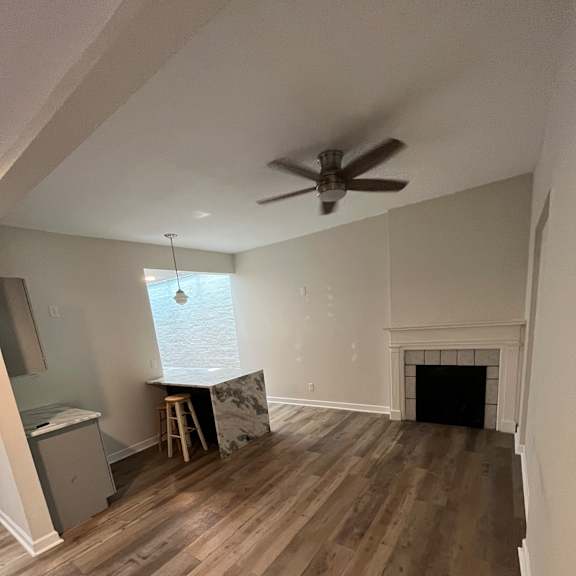 view of a living area