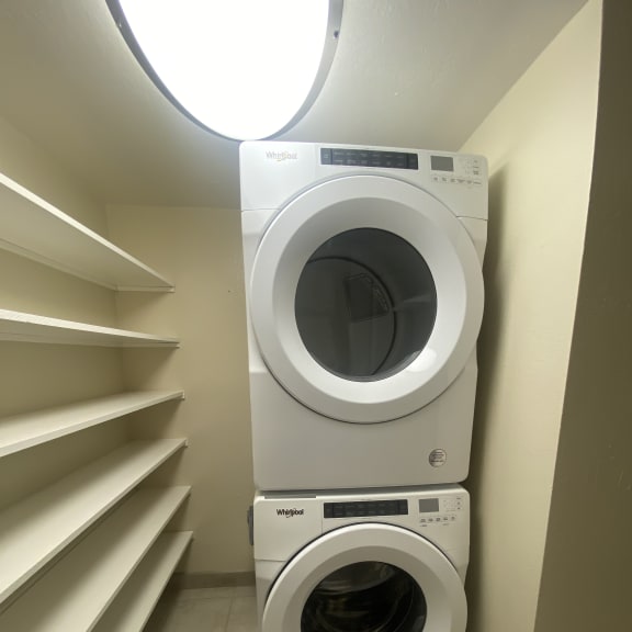 washer and dryer