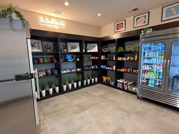 Resident Market with Self-Checkout and Refreshments at The Elm at River Park