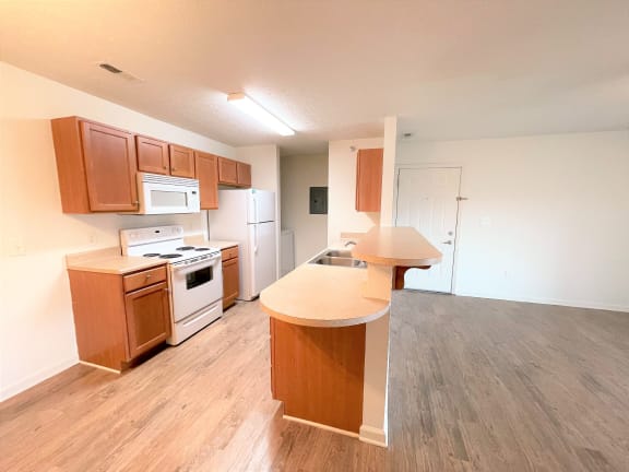 Cypress kitchen at Hawthorne Properties in Lafayette, IN 47905