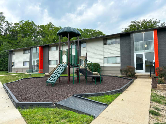 our apartments are located in a quiet neighborhood with a playground