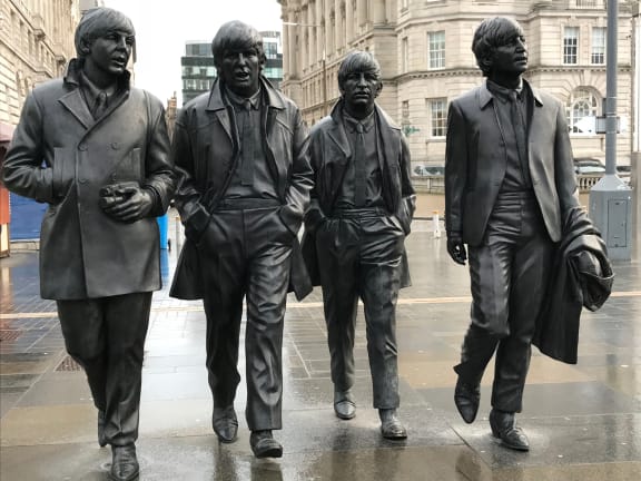 Beatles Day at Rancho Franciscan Senior Apartments, Santa Barbara, California