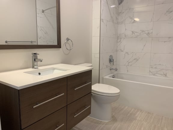 Toilet at Artline Apartments, Washington, DC, 20024